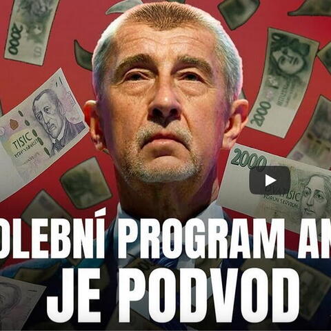 Volební program ANO je podvod! Slibuje nesplnitelné, slibuje rozdat stovky miliard Kč na dluh!
