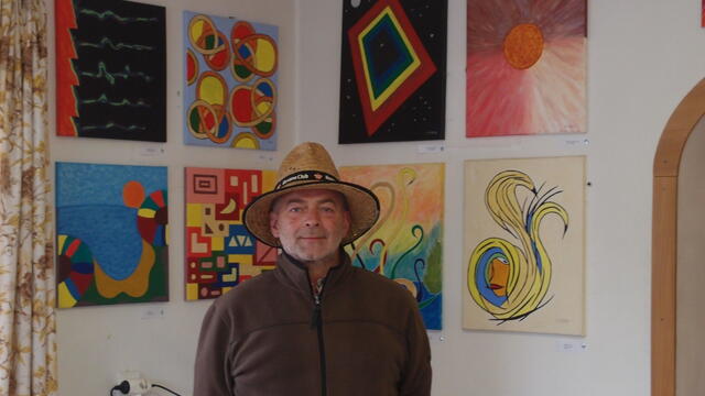 Luboš Polák malířem v 60ti, výstava září 2015